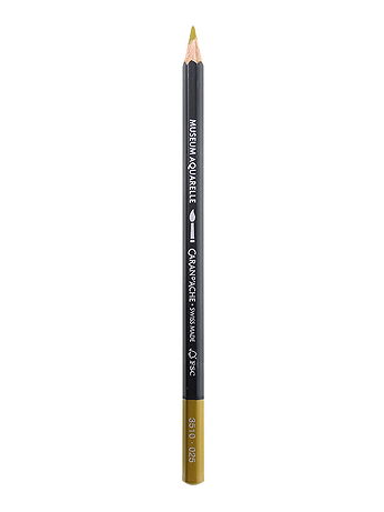 Caran d'Ache - Museum Aquarelle Colored Pencils - Green Ochre, 025