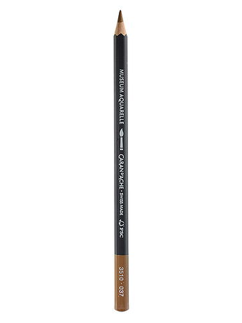 Caran d'Ache - Museum Aquarelle Colored Pencils - Brown Ochre, 037