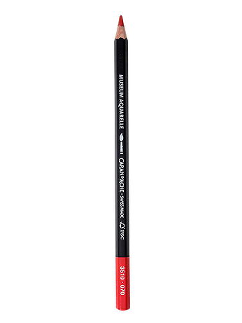 Caran d'Ache - Museum Aquarelle Colored Pencils - Scarlet, 070