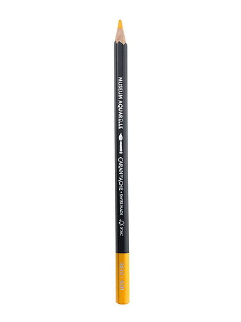 Caran d'Ache - Museum Aquarelle Colored Pencils - Gold Cadmium Yellow, 530
