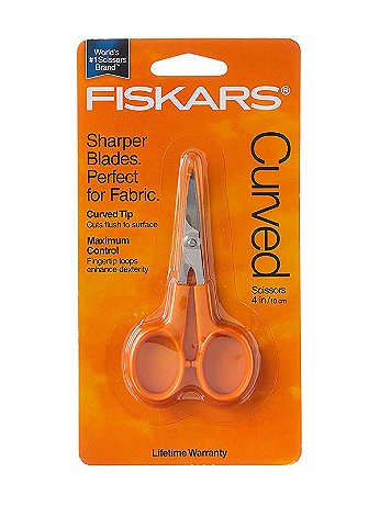 Fiskars - Curved Blade 4 in. Scissors - Each