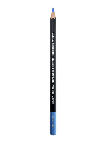 Caran d'Ache - Museum Aquarelle Colored Pencils - Genuine Cobalt Blue, 662