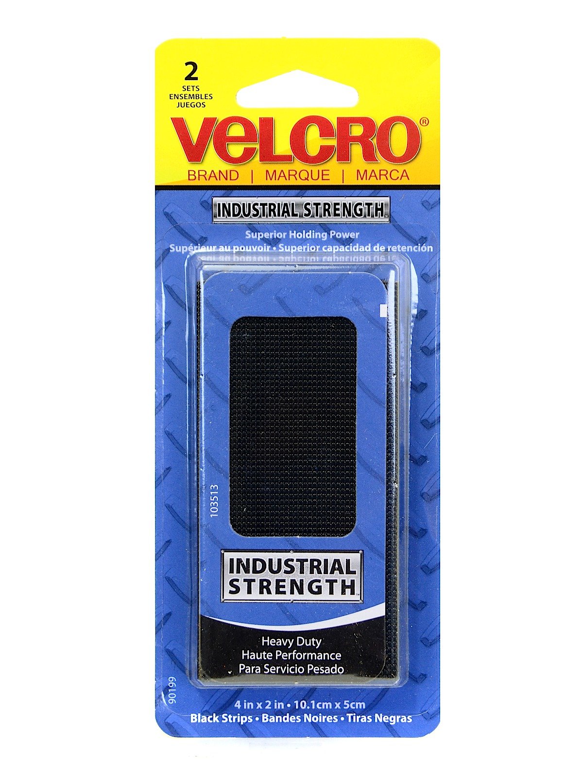 Industrial-Strength Heavy-Duty Fasteners with Dispenser Box by VELCRO®  Brand VEK90198