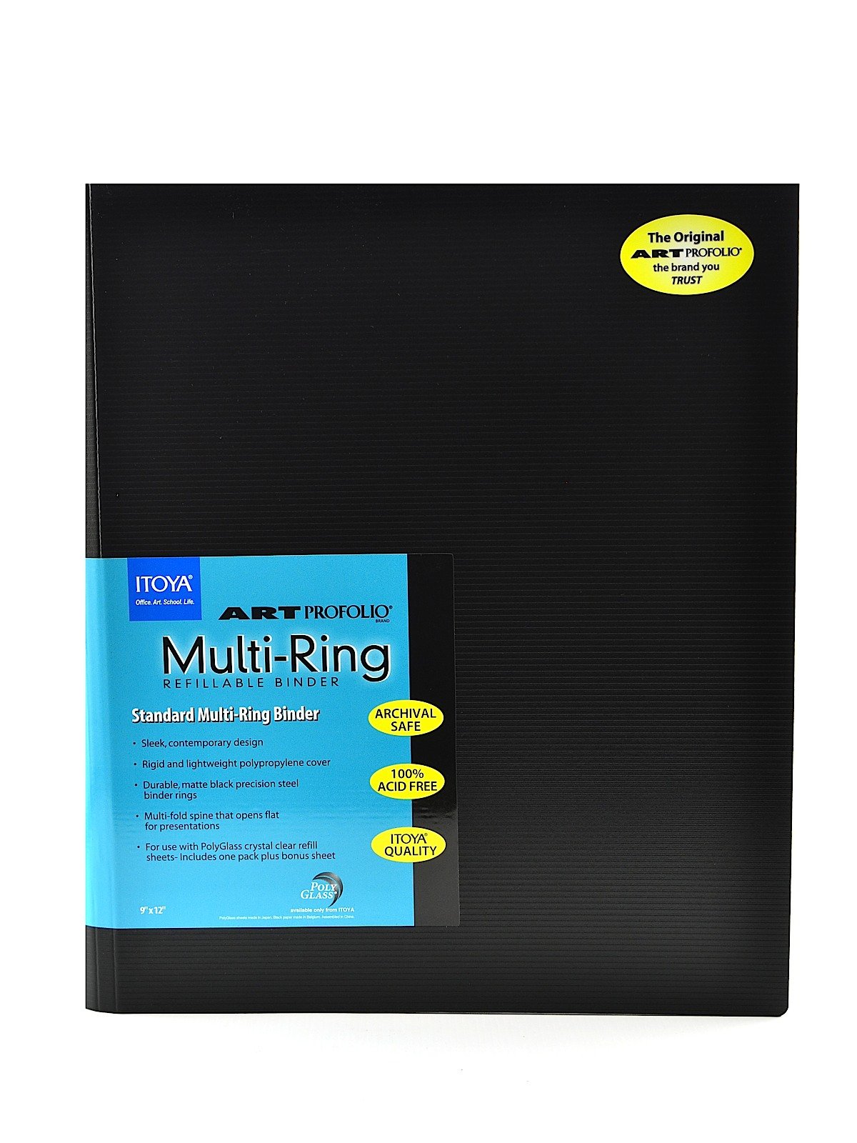 Itoya ProFolio Multi-Ring Refillable Brinder, Landscape, 14'' X 11'' - The  Art Store/Commercial Art Supply