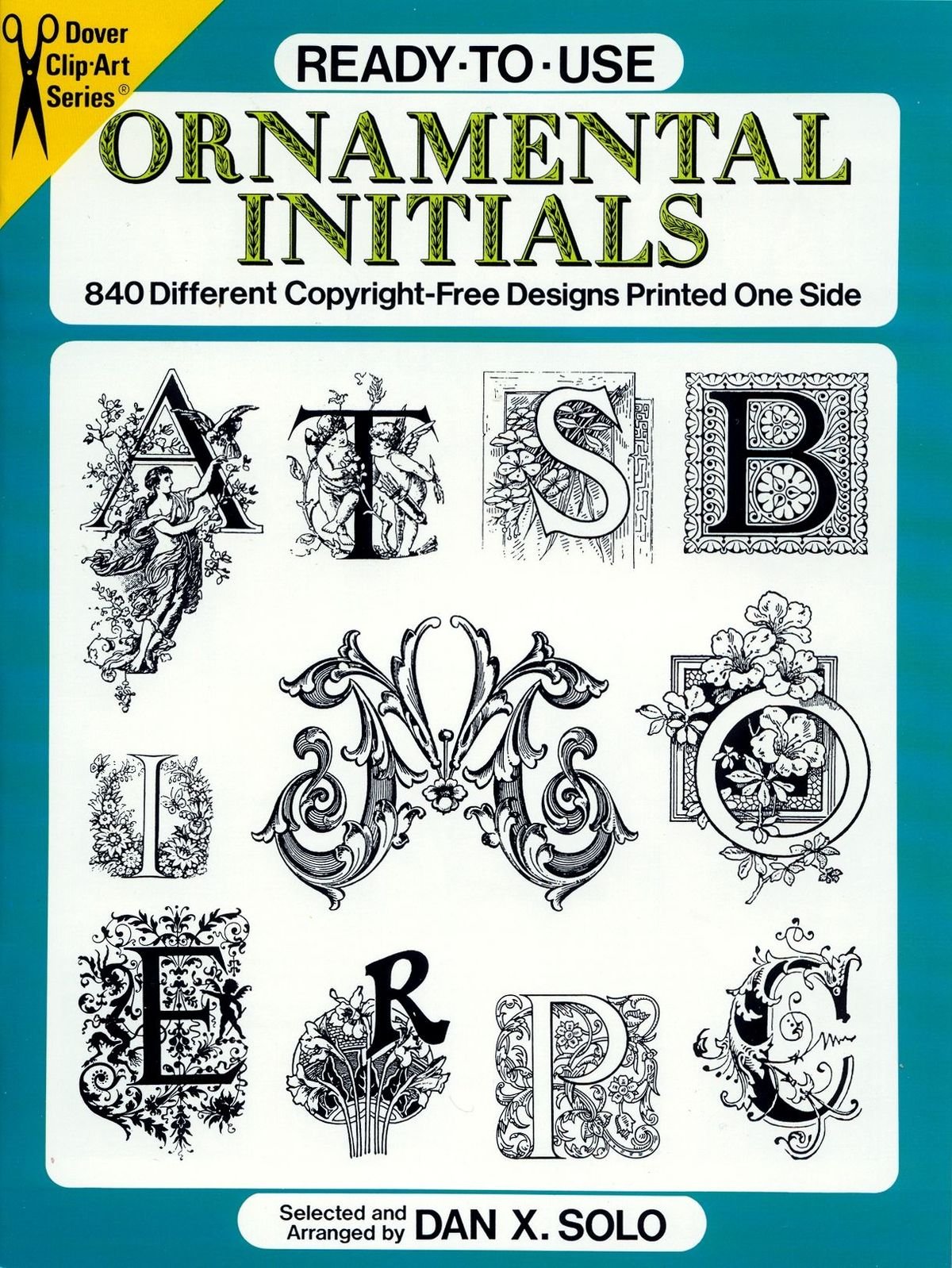 Ready-To-Use Ornamental Initials
