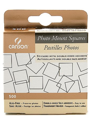 Canson - Photo Mount Squares - Pack of 500