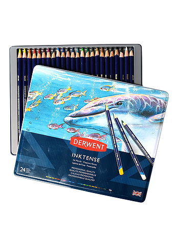 Derwent - Inktense Pencil Sets - Set of 24