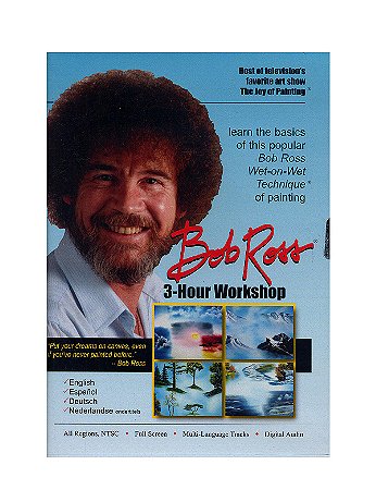 Bob Ross - 3-Hour Workshop Instructional  DVD - 3 Hour DVD