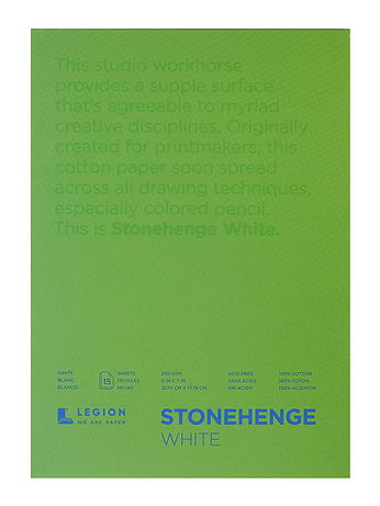 Rising - Stonehenge Drawing Pads - 5 in. x 7 in., 15 Sheets