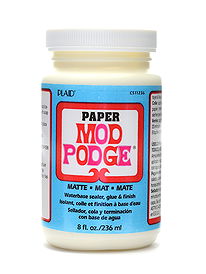 Plaid Mod Podge Medium Formulas