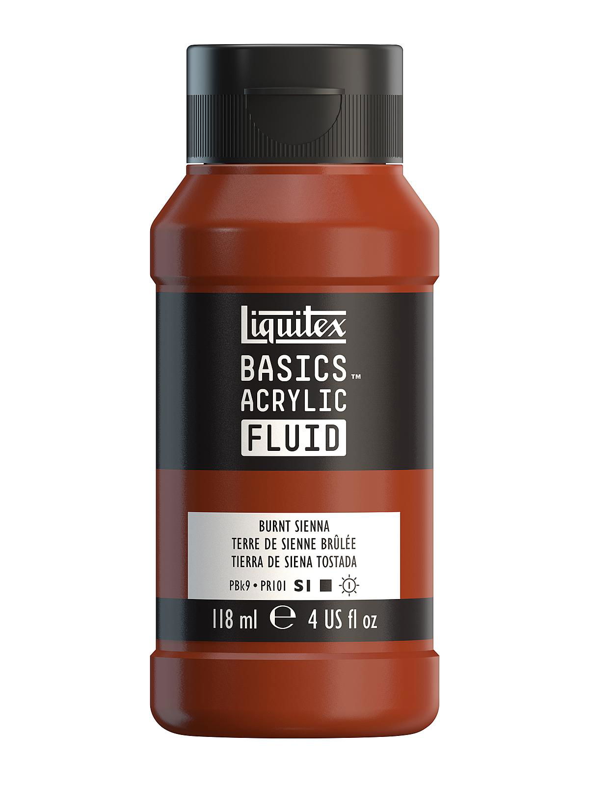 Liquitex Basics Acrylic Paint Raw Umber 4 oz