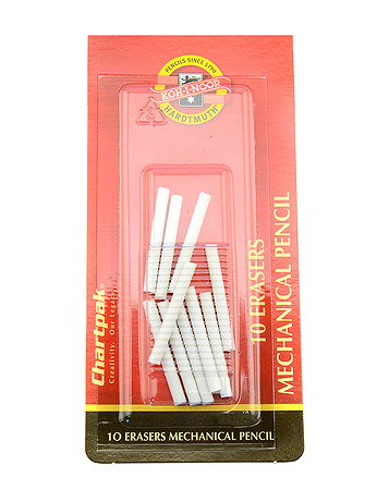 Koh-I-Noor - Mephisto Mechanical Pencils - Eraser Refills, Pack of 10