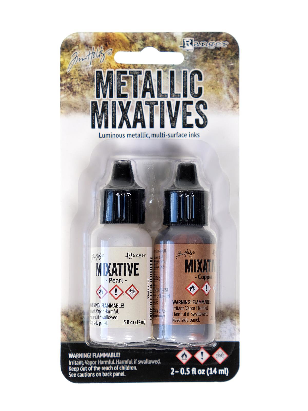 Buy the newest The Paper Mill Metallic Alcohol Ink Burnt Orange