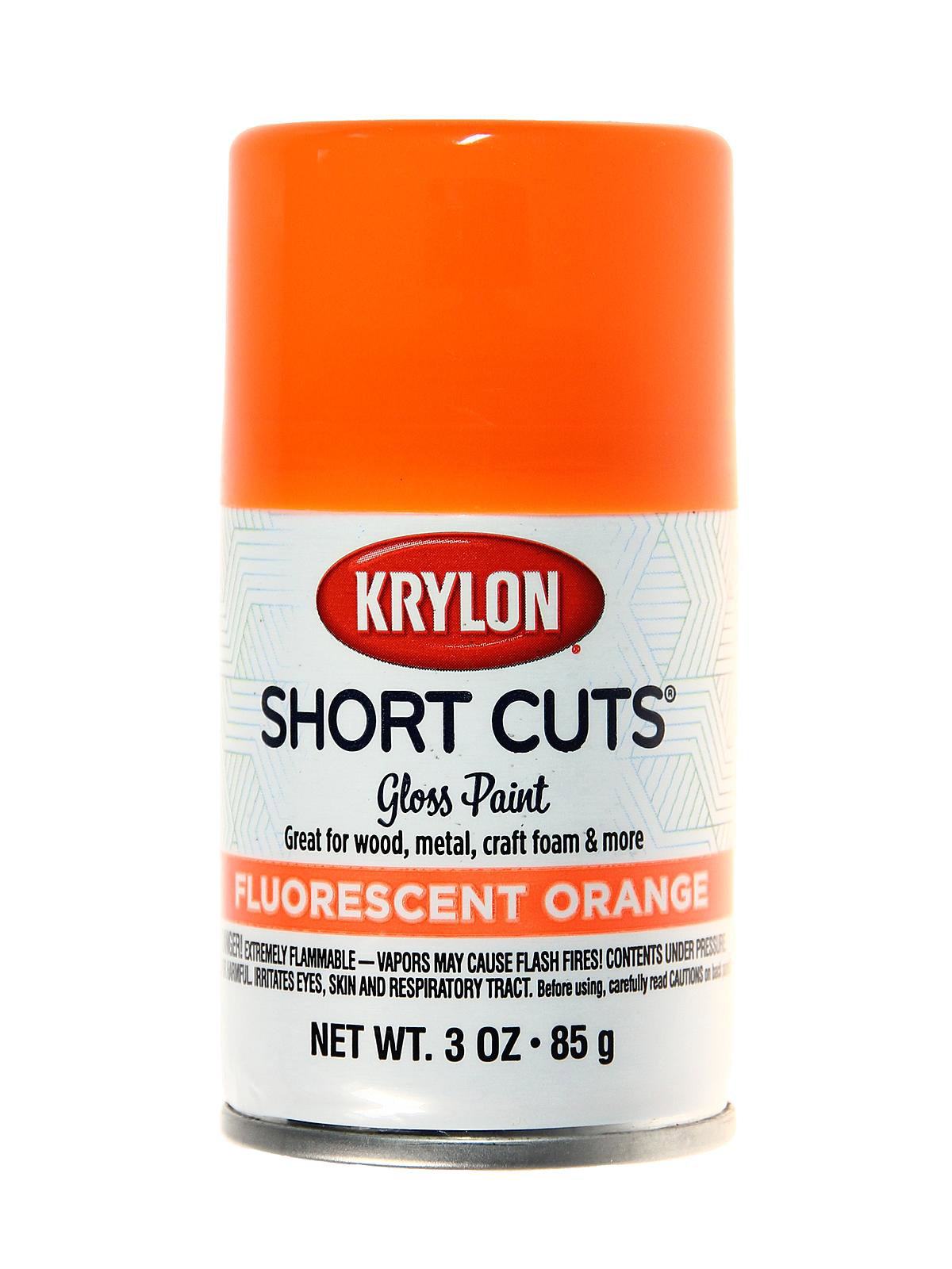 Krylon KSCB026 Craft Enamel Paint, High-Gloss, Black, 1 o
