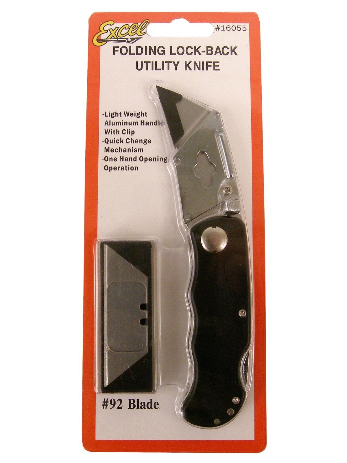 Utility Knife With 3 Blades