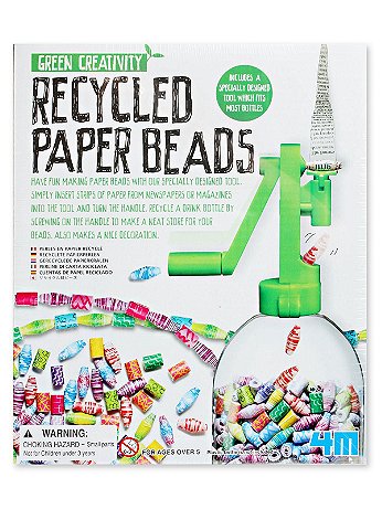 4M - Recycled Paper Beads - Each