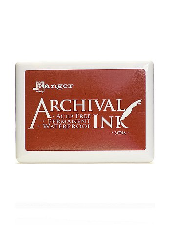 Ranger - Archival Ink - Sepia, 5 in. x 6 1/2 in., Pad