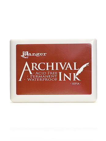 Ranger - Archival Ink - Sepia, 5 in. x 6 1/2 in., Pad