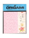 Aitoh - Origami Paper 5 7/8 in. x 5 7/8 in. kira chiyogami plum leaves 12 sheets