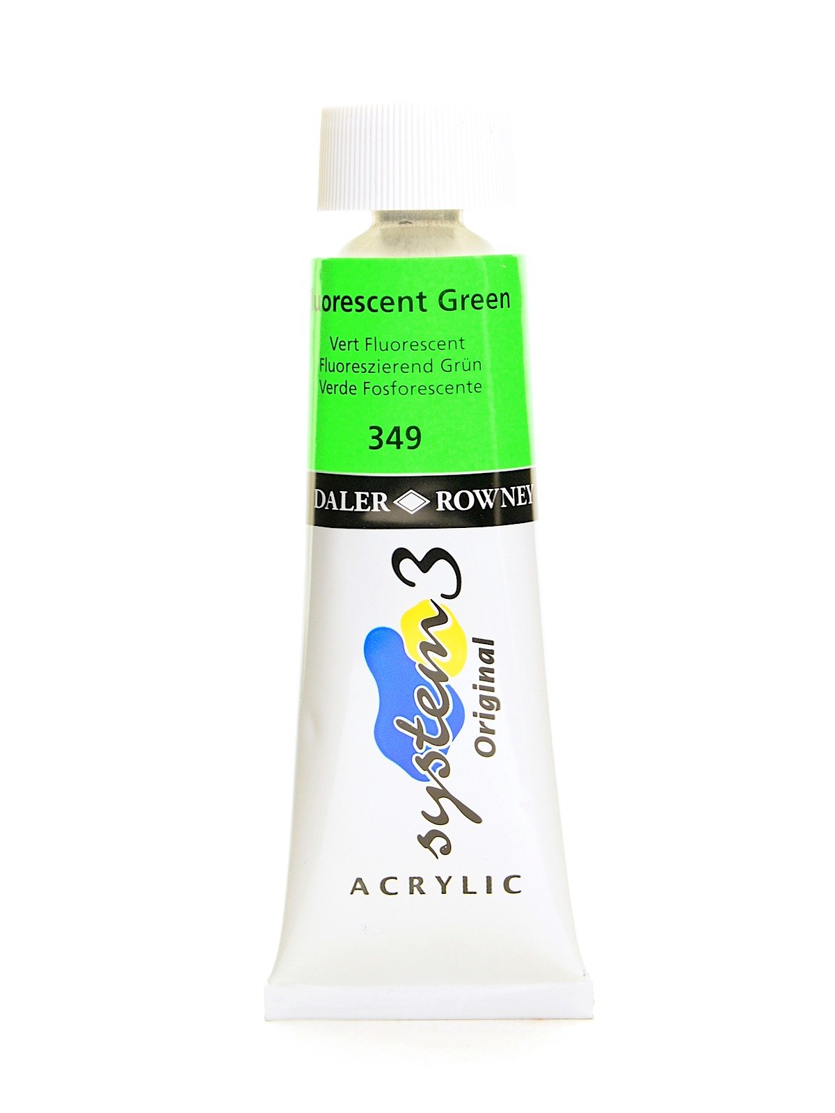 Daler Rowney System3 Naples Yellow 59ml Acrylic Paint Tube - Acrylic  Painting Supplies for Artists and Students 