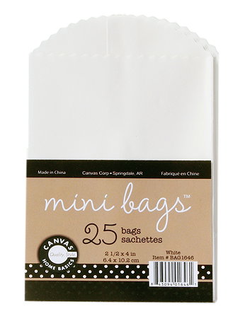Canvas Corp - Mini Bags - White
