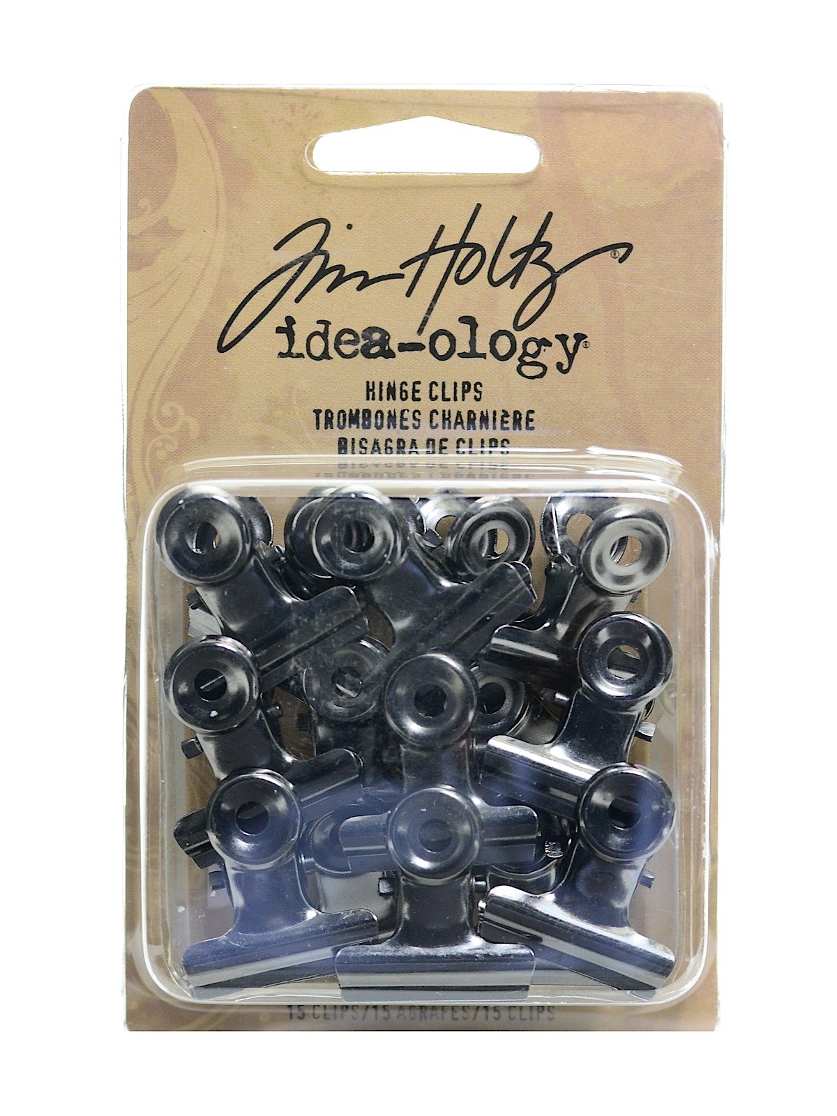 Idea-Ology Screw-Top Mini Fasteners .25 99/Pkg-Antique Nickel, Brass