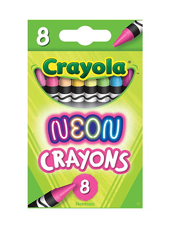Crayola - Neon Crayons - Set of 8