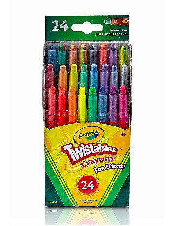 Crayola - Twistable Special Effects Crayons - Set of 24