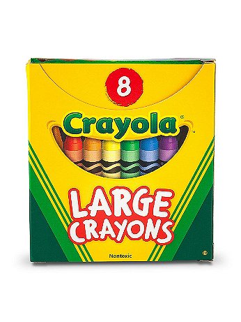 Crayola - Large Crayons - Box of 8
