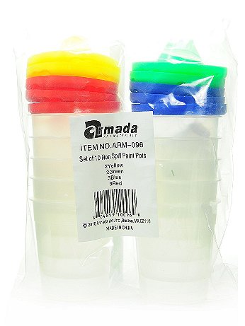Armada - Set of 10 Non-Spill Paint Pots - Set of 10