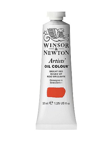 Winsor & Newton - Artists' Oil Colours - Bright Red, 42, 37 ml