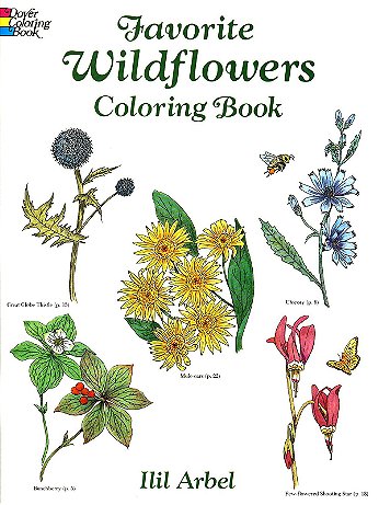 Dover - Favorite Wildflowers Coloring Book - Favorite Wildflowers Coloring Book