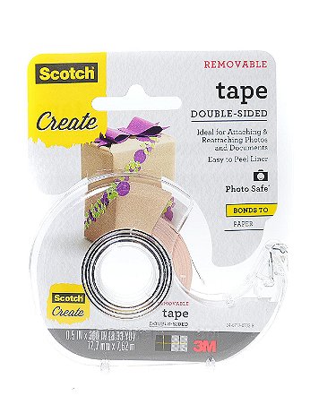 3M - Removable Photo & Document Tape - 1/2 in. x 300 in. Roll, 2002-CFT