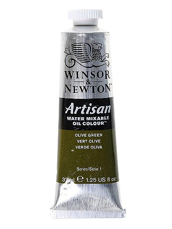 Winsor & Newton - Artisan Water Mixable Oil Colours - Olive Green, 37 ml, 447