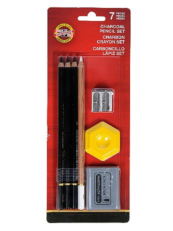 Koh-I-Noor - Charcoal Pencil Set - Each
