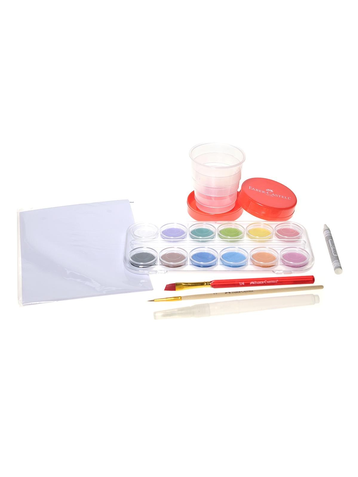  Faber-Castell Young Artist Learn to Paint Set