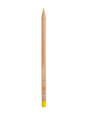 Caran d'Ache - Professional Luminance Colored Pencils - Indian Yellow, 523