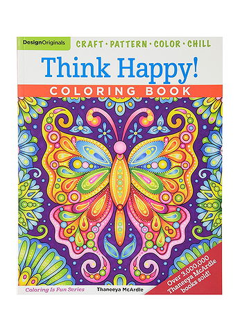 Design Originals - Coloring Activity Books - Think Happy