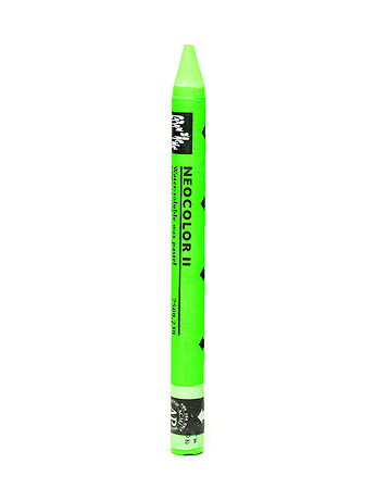 Caran d'Ache - Neocolor II Aquarelle Water Soluble Wax Pastels - Yellow Green