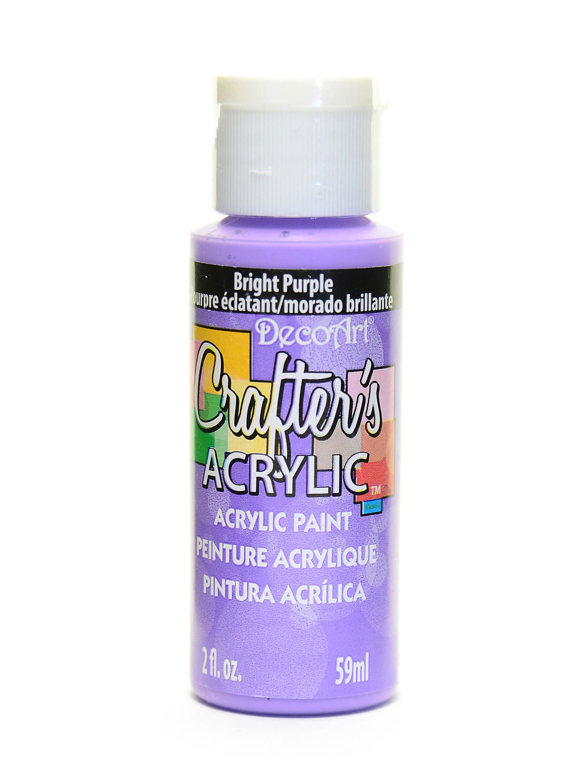 Decoart Crafter's Acrylic Paint 2oz - African Violet