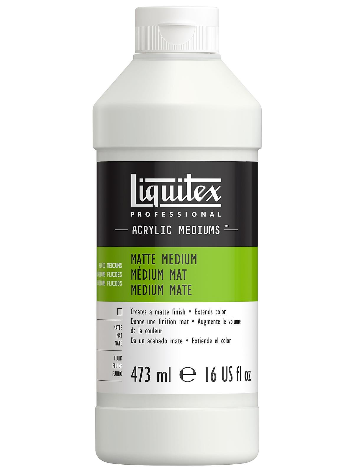 Liquitex Acrylic Fluid Mediums - Matte, 1 Gallon