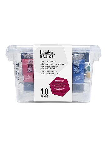 Liquitex - Basics Acrylic Sets - Starter Box, Assorted Set