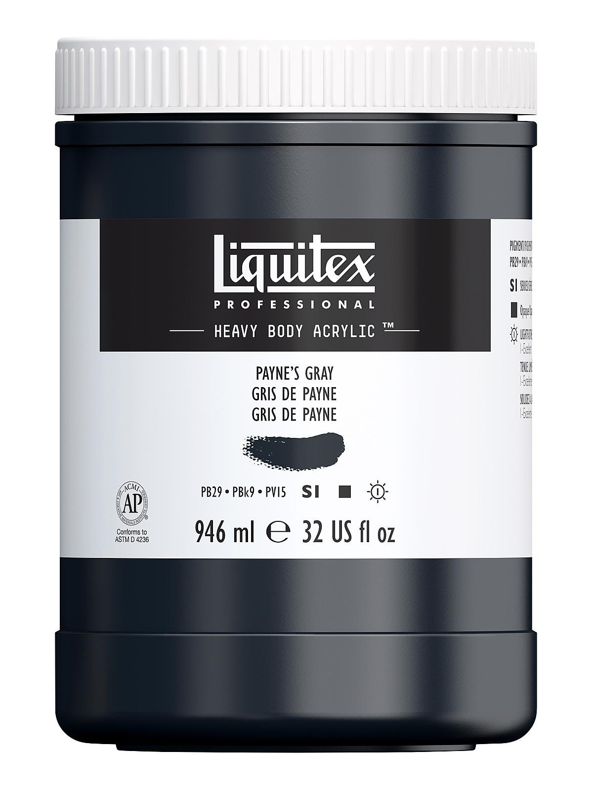 Liquitex Heavy Body Acrylic 4.65oz - Mars Black