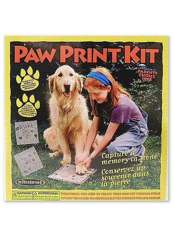 Milestones - Dog Paw Print Kit - Stepping Stone Kit