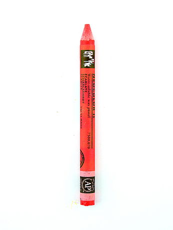 Caran d'Ache - Neocolor II Aquarelle Water Soluble Wax Pastels - Scarlet