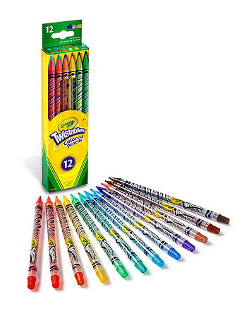 Crayola - Twistables Colored Pencils - Set of 12