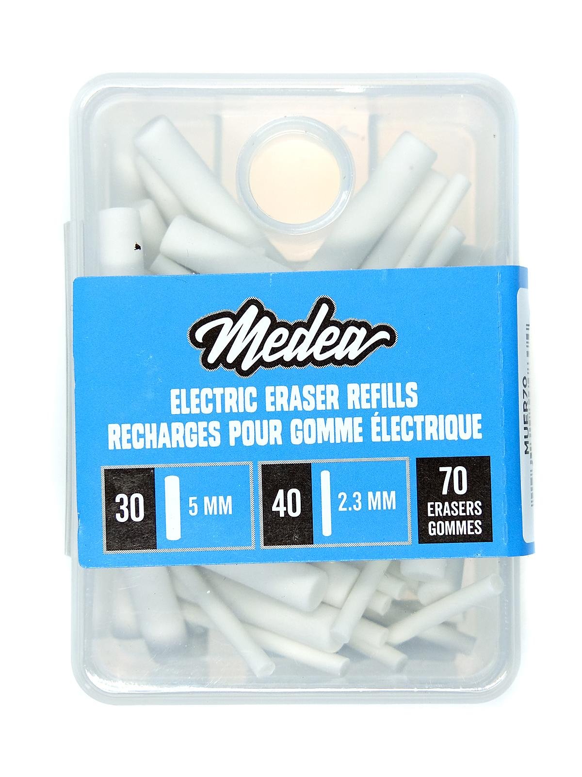 Assorted Pack of 70 Eraser Refills