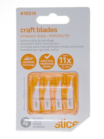 Slice, Inc. - Replacement Craft Blade - Pack of 4