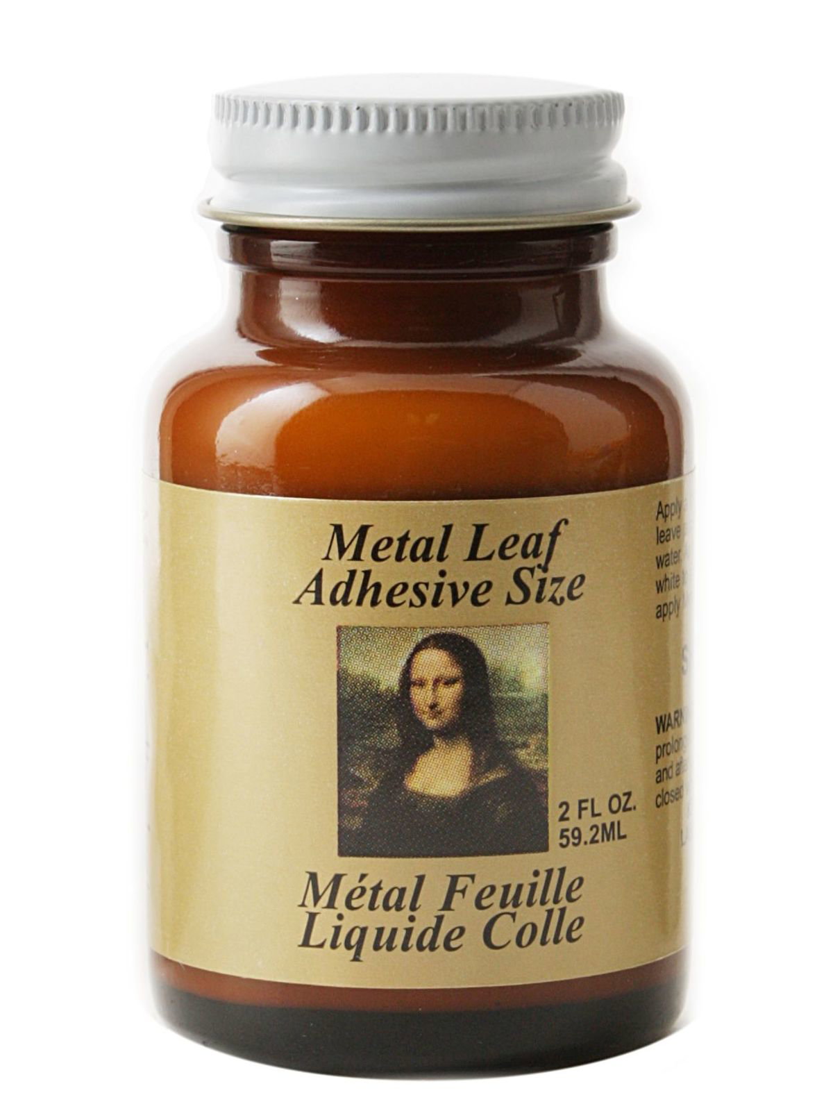 MONA LISA GOLD LEAF SEALER WATERBASED 2OZ — Midwest Airbrush Supply Co