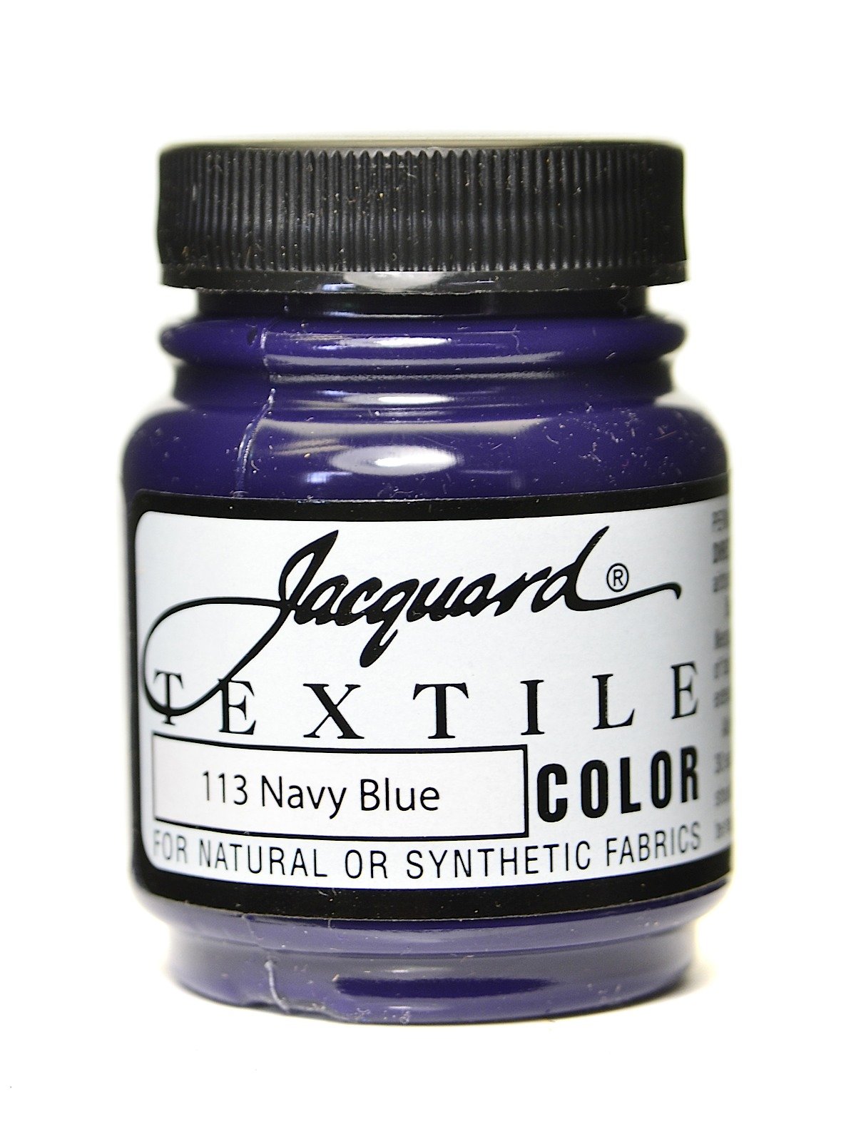 Jacquard Textile Color Fabric Paint 2.25Oz-Sapphire Blue